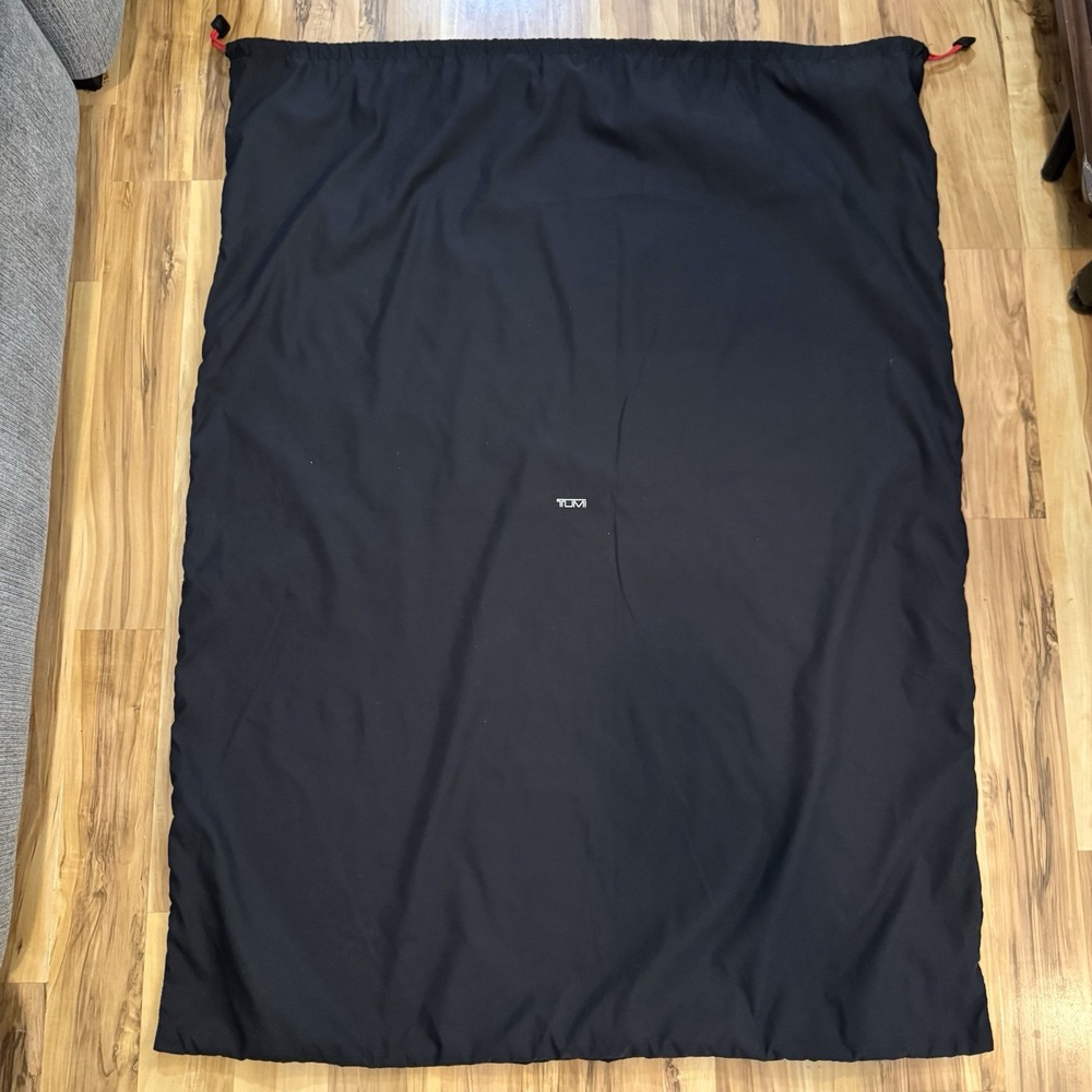 Tumi Large Luggage Dust Bag Storage Black Drawstring DustBag Travel 33" X 44"